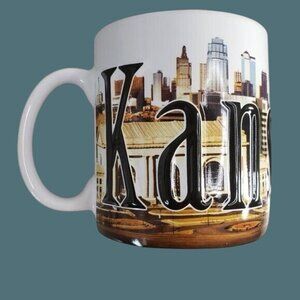 Kansas City Gold And Red 16oz Coffee Tea Mug